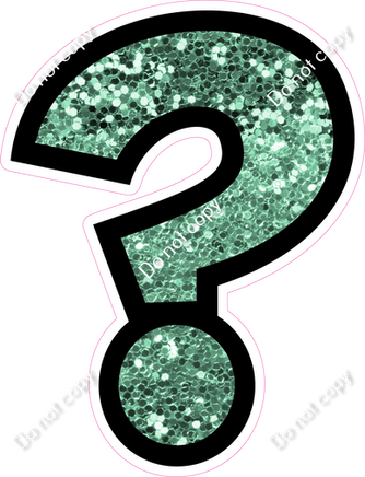 BB 18" Individuals - Sea Foam Sparkle ?