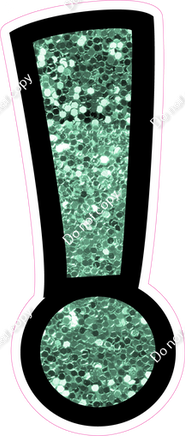 BB 18" Individuals - Sea Foam Sparkle !