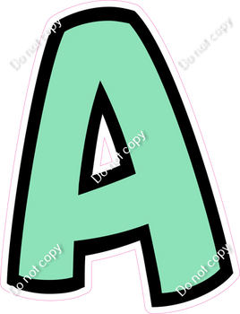 BB 18" Individuals - Flat Sea Foam