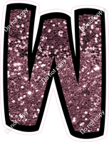 BB 23.5" Individuals - Mauve Sparkle W