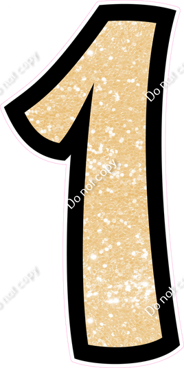 BB 47" Individuals - Champagne Sparkle