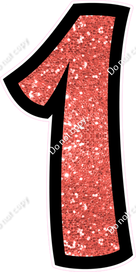 BB 47" Individuals - Coral Sparkle