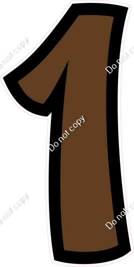 BB 47" Individuals - Flat Chocolate