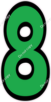 BB 47" Individuals - Flat Green