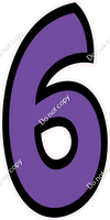 BB 47" Individuals - Flat Purple