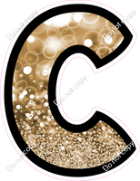 BB 18" Individuals - Gold Bokeh