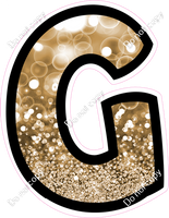 BB 18" Individuals - Gold Bokeh