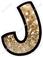 BB 18" Individuals - Gold Bokeh