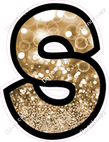 BB 18" Individuals - Gold Bokeh