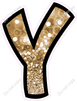 BB 18" Individuals - Gold Bokeh