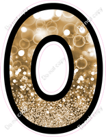 BB 18" Individuals - Gold Bokeh