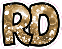 BB 18" Individuals - Gold Bokeh