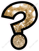 BB 18" Individuals - Gold Bokeh