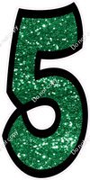 BB 47" Individuals - Green Sparkle
