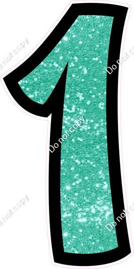 BB 47" Individuals - Mint Sparkle