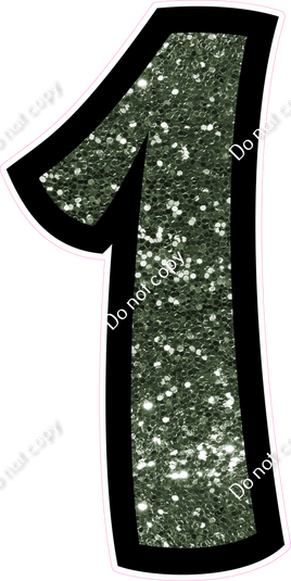 BB 47" Individuals - Sage Sparkle