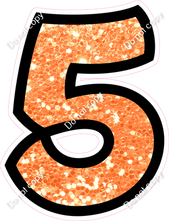 BB 30" Individuals - Amber Sparkle 5