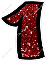 BB 30" Individuals - Crimson Sparkle 1