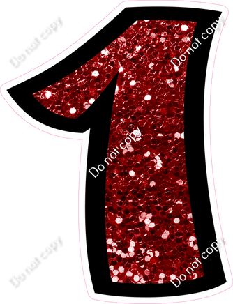 BB 30" Individuals - Crimson Sparkle 1