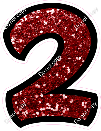 BB 30" Individuals - Crimson Sparkle 2
