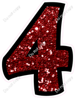 BB 30" Individuals - Crimson Sparkle 4