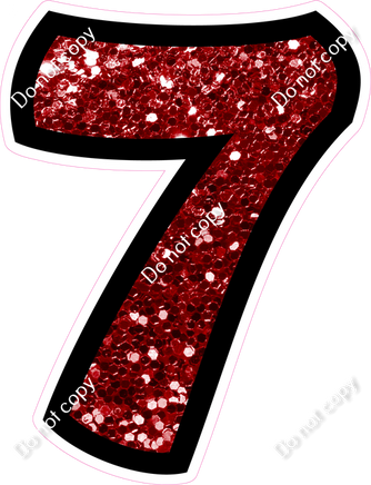 BB 30" Individuals - Crimson Sparkle 7