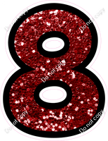 BB 30" Individuals - Crimson Sparkle 8