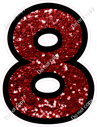 BB 30" Individuals - Crimson Sparkle 8