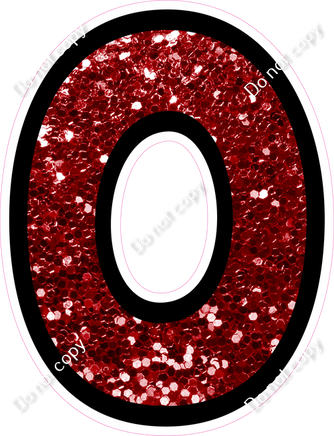 BB 30" Individuals - Crimson Sparkle