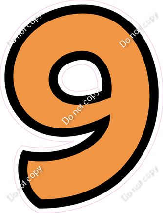 BB 30" Individuals - Flat Amber 9