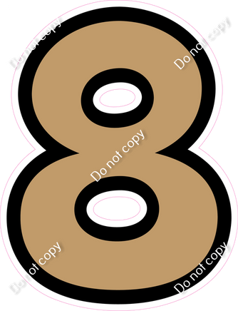 BB 30" Individuals - Flat Khaki 8