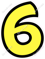 BB 30" Individuals - Flat Lemon 6