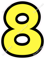 BB 30" Individuals - Flat Lemon 8