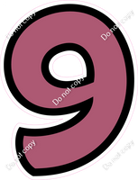 BB 30" Individuals - Flat Mauve 9