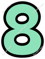 BB 30" Individuals - Flat Sea Foam 8