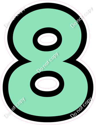 BB 30" Individuals - Flat Sea Foam 8