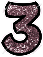BB 30" Individuals - Mauve Sparkle 3