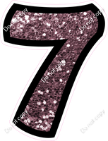 BB 30" Individuals - Mauve Sparkle 7