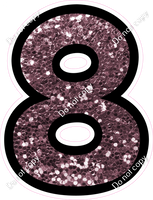 BB 30" Individuals - Mauve Sparkle 8