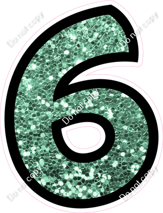 BB 30" Individuals - Sea Foam Sparkle 6
