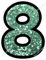 BB 30" Individuals - Sea Foam Sparkle 8