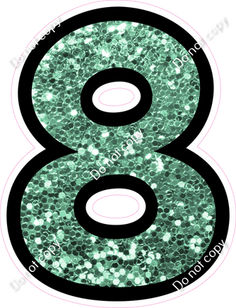 BB 30" Individuals - Sea Foam Sparkle 8