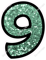 BB 30" Individuals - Sea Foam Sparkle 9