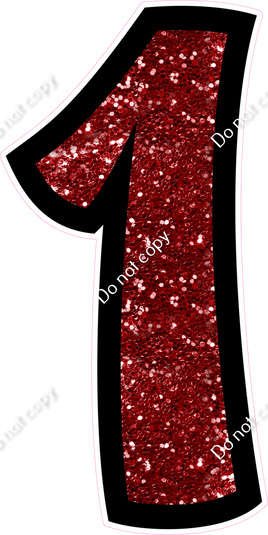 BB 47" Individuals - Crimson Sparkle 1