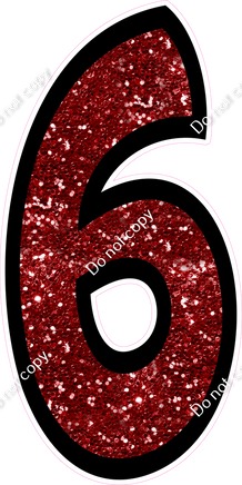 BB 47" Individuals - Crimson Sparkle 6