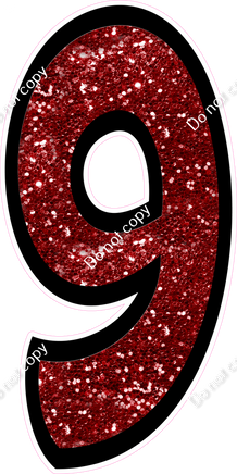 BB 47" Individuals - Crimson Sparkle 9