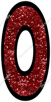 BB 47" Individuals - Crimson Sparkle