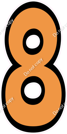 BB 47" Individuals - Flat Amber 8