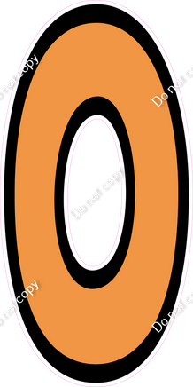 BB 47" Individuals - Flat Amber