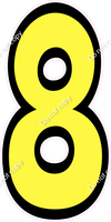BB 47" Individuals - Flat Lemon 8